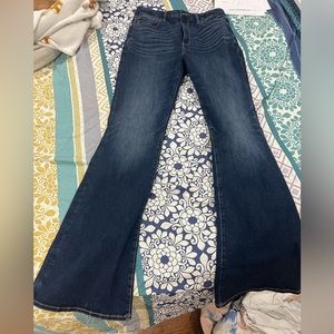 NWOT American Eagle X-long curvy high waisted flare size 12.